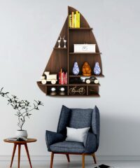 Boat Shelf Home Decor Ship Wooden Wall Shelf