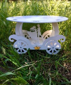 Cinderella Carriage Cake Stand For Wedding Or Birthday