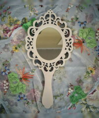 Decorative Hand Mirror Frame