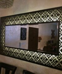 Decorative Mirror Frame Laser Cut Template