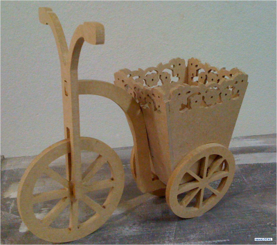 Decorative bicycle Tricycle Candy Bar