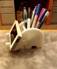 Elephant Phone Stand And Pen Holder