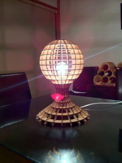 Lamp With Globe