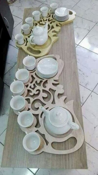 Teapot tray