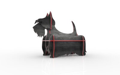 Scottish Terrier Mini Shelf