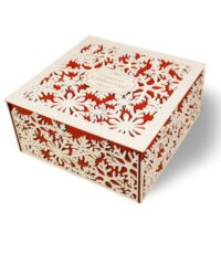Snowflake Box Square Snowflake Christmas Gift Box