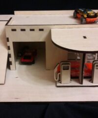 Toy Car Parking Gas Station 4mm