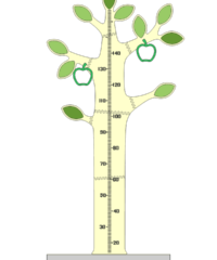 Tree Growth Chart Kids Height Chart
