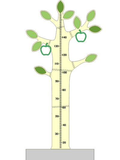 Tree Growth Chart Kids Height Chart