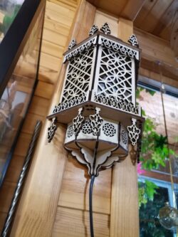 Vintage Moroccan Decorative Wall Lamp