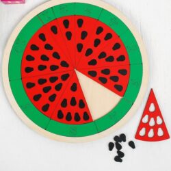 Watermelon Math Game Educational Toy For Kids