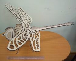Wooden Dragonfly