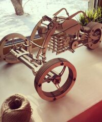 Wooden Plywood Bike 3D Puzzle