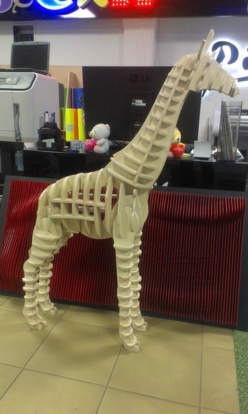 3d Puzzle Giraffe