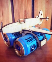 Airplane Soda Can Holder Party Decor