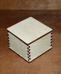 Blank Jewelry Box Blank Unfinished Wooden Box