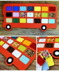 Bus Tactile Game Touch And Match Game