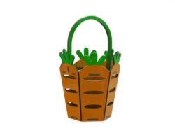 Carrot Easter Basket