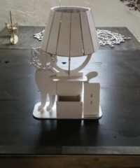 Cat Table Lamp With Organizer