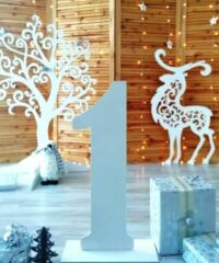Christmas Deer Decoration Template
