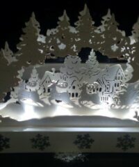 Christmas Santa Snowman Elk Lamp Night Light Desktop Xmas A