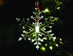 Christmas Snowflake With LED Light-