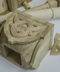 Column Wood Carving
