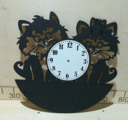 Cute Cats Wall Clock