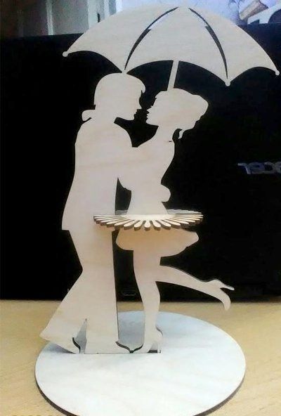 Dancing Couple Napkin Holder