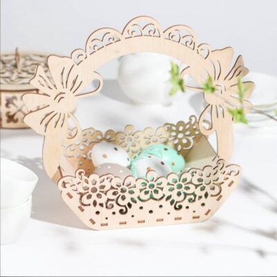 Decorative Candy Basket Gourmet Chocolate Easter Gift Basket