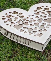 Decorative Heart Shaped Box