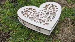 Decorative Heart Shaped Box