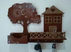 Decorative Key Holder For Wall