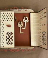 Decorative Key Rack Wooden Key Cabinet