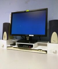 Desktop Monitor Riser Desk Organizer Storage Shelf For Computer