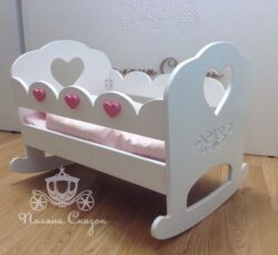Doll Rocking Bed