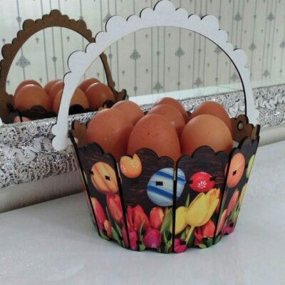 Easter Bucket Decor Easter Basket