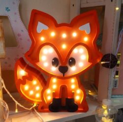Fox Nightlight Lamp