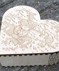 Heart Gift Box with Hinge