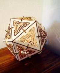 Icosahedron Lamp 3mm