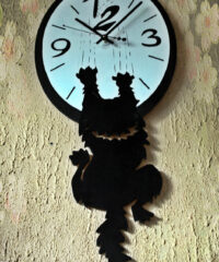 Insolent Cat Wall Clock
