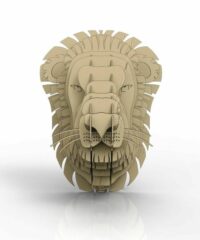 Lion Head Wall Decor Plywood 4mm