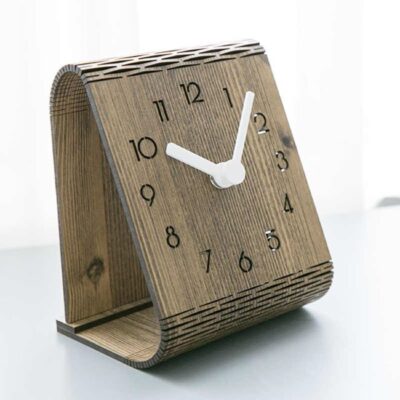 Modern Minimalist Desktop Clock Template