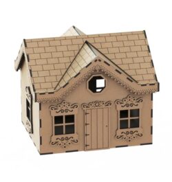 Modern Wooden Toy House Wooden Doll House