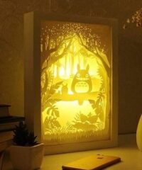 My Neighbor Totoro 3D Lightbox Lamp