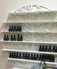 Nail Polish Wall Rack Shelf Holder Nail Varnish Storage Organizer Cosmetic Store Display Shelf