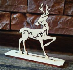 New Year Figurine Christmas Deer