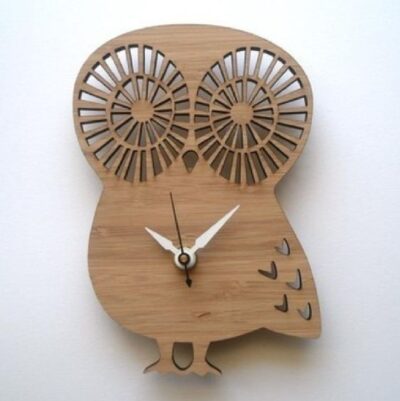 Owl Shape Clock