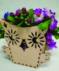 Owl Shape Flower Box