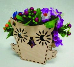 Owl Shape Flower Box